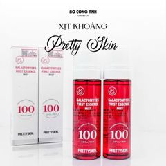 Xịt Khoáng PRETTY SKIN Galactomyces First Essence Mist 100ML