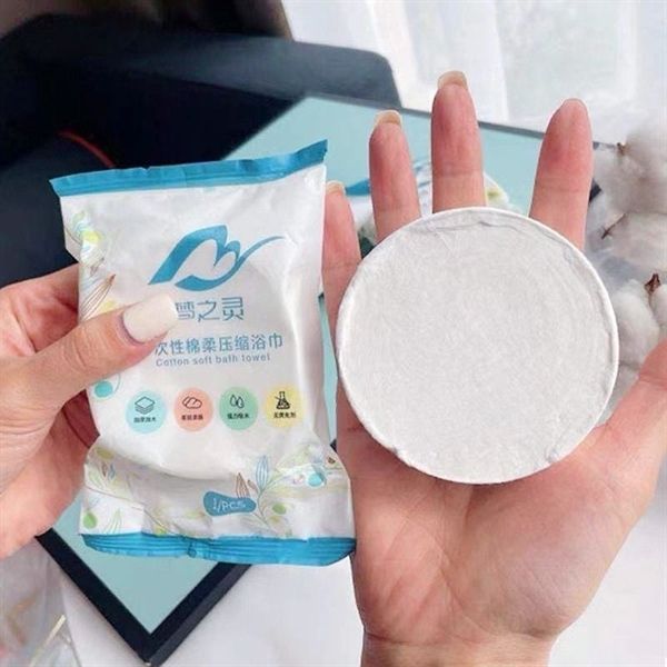 Khăn Tắm Nén Du Lịch 70x140cm Bằng Cotton