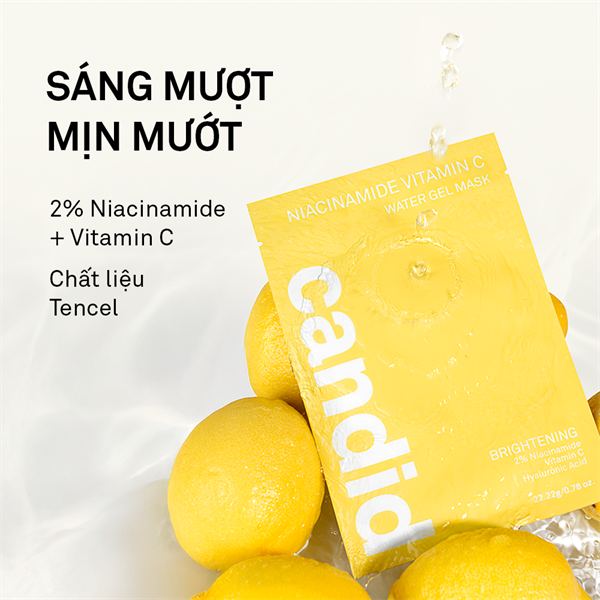 (NK) Mặt Nạ Dưỡng Sáng Candid Niacinamide Vitamin C (06/2028)
