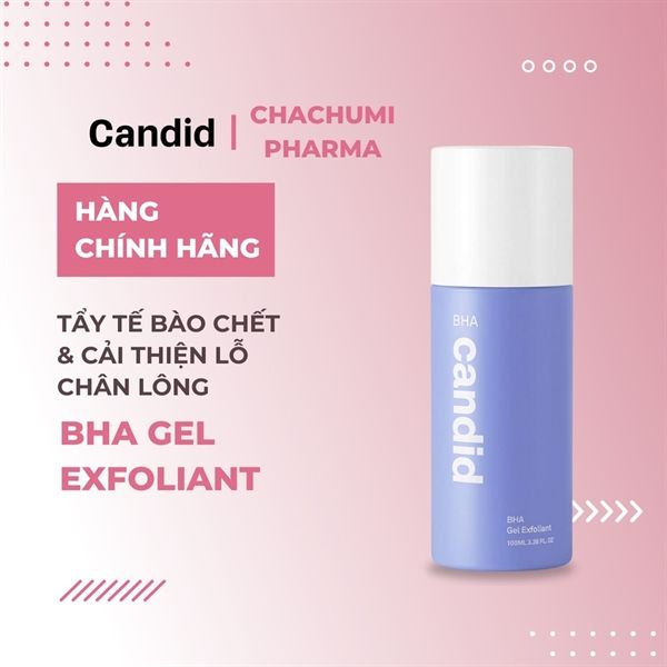 Gel Tẩy Tế Bào Chết Candid BHA Gel Exfoliant 100ml