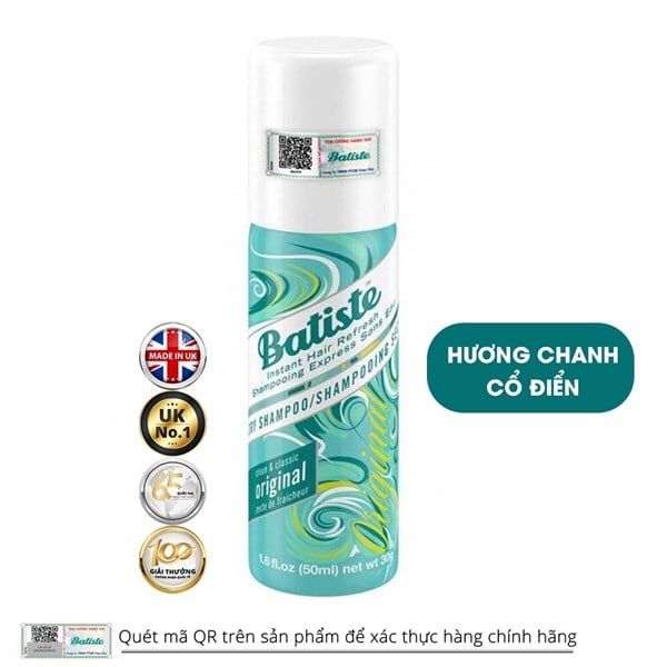 Dầu Gội Khô Batiste