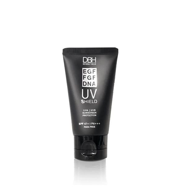 Kem Chống Nắng DBH Egf - Fgf - Dna Uv Shield Spf 47Pa+++ Broad Spectrum 60ml