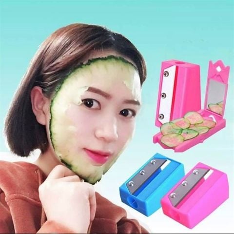 Dụng Cụ Cắt Gọt Củ Quả Đắp Mặt Nạ 2in1