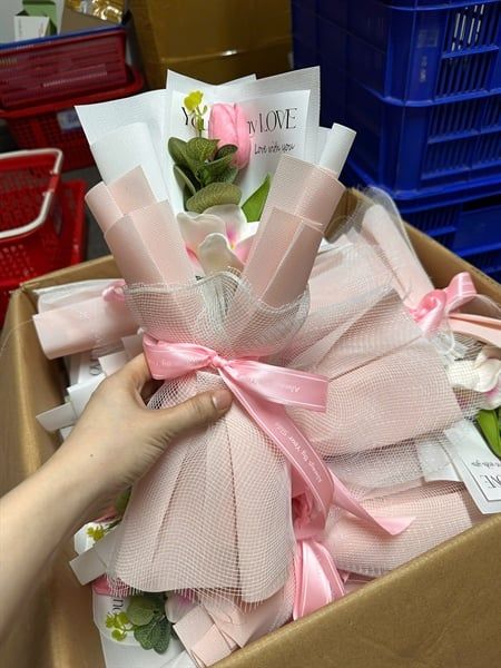 Bó Hoa TuLip 2 Bông Size Lớn