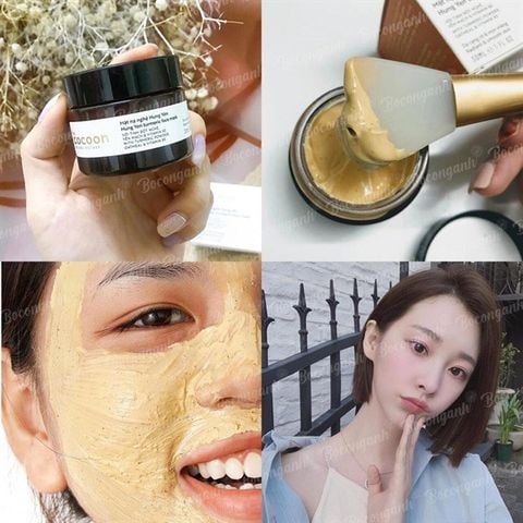 Mặt Nạ Nghệ Hưng Yên Cocoon Hung Yen Turmeric Face Mask (06/2028)