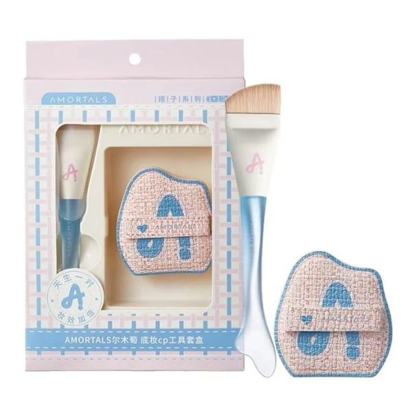 Bộ Cọ Mút Đánh Nền Nàng Tiên Cá Amortals Partner Series Base Makeup Cp Tool Box