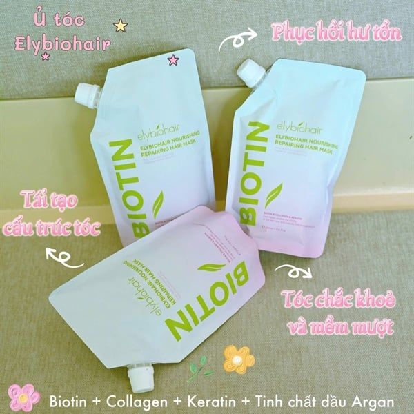 TÚI HẤP ELYBIOHAIR HỒNG
