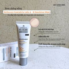 Kem Chống Nắng Heliocare Cantabria Labs Tây Ban Nha Spa50 Pa4+ 50ml