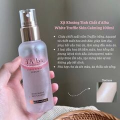 Xịt Khoáng Tinh Chất d'Alba White Truffle Hàn Quốc