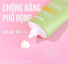 Kem Chống Nắng Prettyskin The Pure Jeju Cica Spf50+ Pa4+ 50ml
