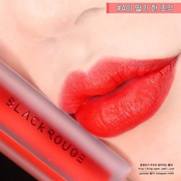Son Kem Lì Black Rouge Air Fit Velvet Tint Version 1