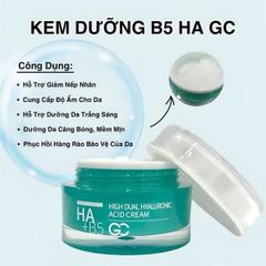 Kem Dưỡng HA + B5 High Dual Hyaluronic Acid GC 50ML