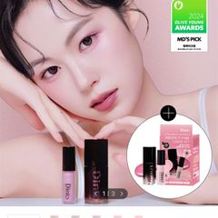 Set Son & Má Hồng Kem Dinto Blur Glowy & Perfect Pair (Son 3.5G + Má Mini)