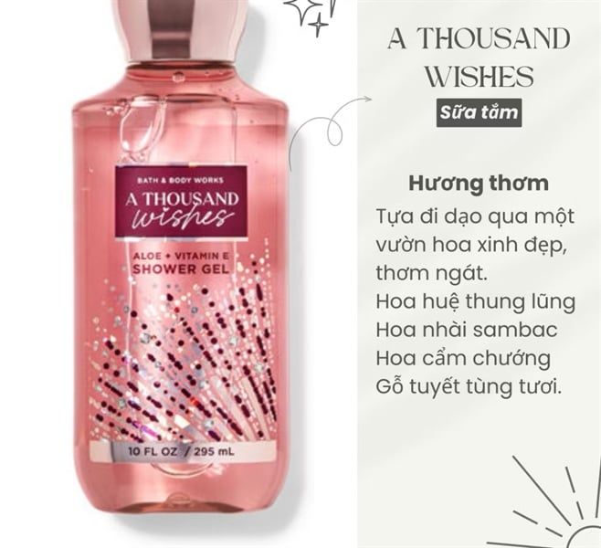 Sữa Tắm Bath & Body Works Mỹ 295ml (5/2024)