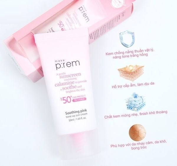 Kem Chống Nắng Make P:rem UV Defense Me 50ml