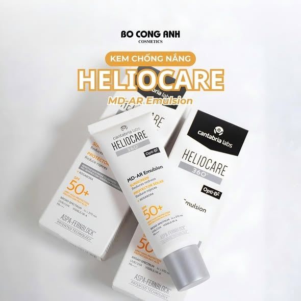 Kem Chống Nắng Heliocare Cantabria Labs Tây Ban Nha Spa50 Pa4+ 50ml