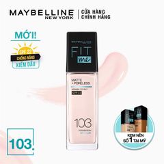 KEM NỀN MAYBELLINE FIT ME MATTE+ PORELESS 30ML