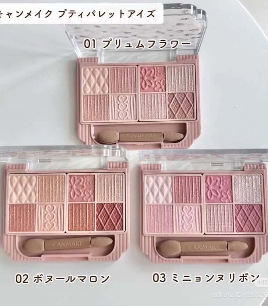 Bảng Phấn Mắt Canmake 8 Ô Petit Palette Eyes