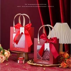 Túi Quà Có Nắp, Có Gương Mica Sweet Moment