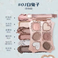 Phấn Mắt 6 Ô Flower Knows BST Thỏ Bunny Garden (01/2029)