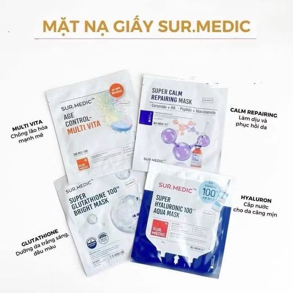 Mặt Nạ Sur Medic các dòng