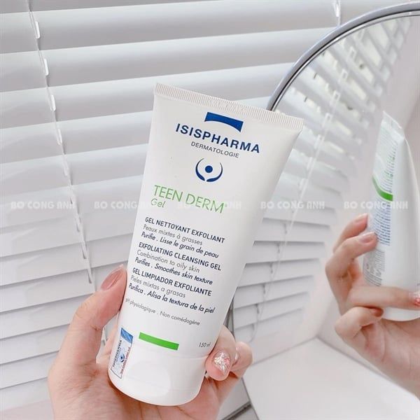 (NK) Gel Rửa Mặt Giảm Nhờn, Mụn Isis Pharma Teen Derm Gel 150ml
