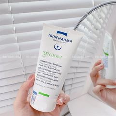 (NK) Gel Rửa Mặt Giảm Nhờn, Mụn Isis Pharma Teen Derm Gel 150ml