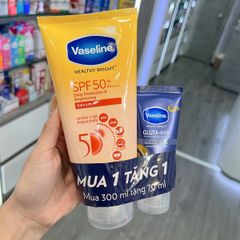 Set Dưỡng Thể Vaseline Healthy Bright SPF50+ (NK)