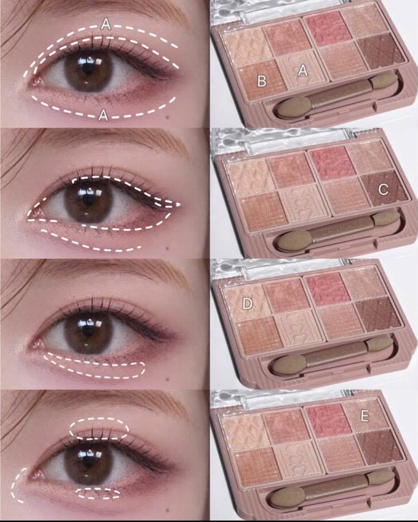 Bảng Phấn Mắt Canmake 8 Ô Petit Palette Eyes