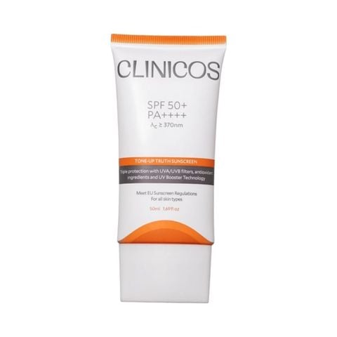Kem Chống Nắng Clinicos Tone Up Truth Sunscreen SPF50+ (06/2029)