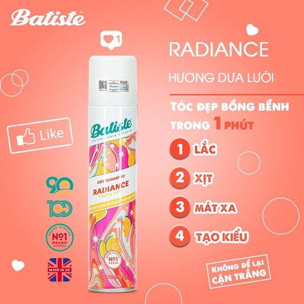 Dầu Gội Khô Batiste