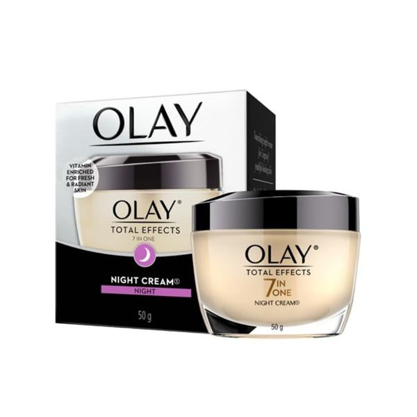 Kem Dưỡng Olay Total Effects Ngừa Lão Hóa Da Ban Đêm 50g