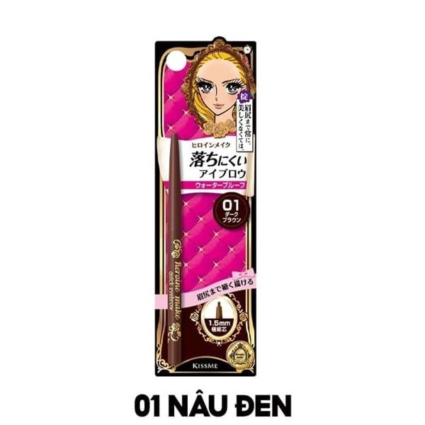 Chì Kẻ Mày Kissme Heroine Make Quick Eyebrow 0.07g(05/2030)