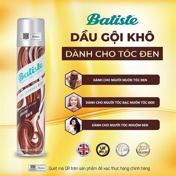 Dầu Gội Khô Batiste