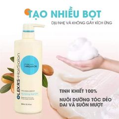 Dầu Xả Olexrs + Hair Salon Pure 100% Argan Oil (08/2027)