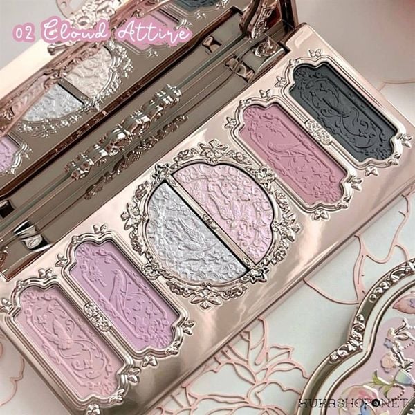 Phấn Mắt 6 Ô Flower Knows Butterfly Cloud Collar 6.5G (09/2027)