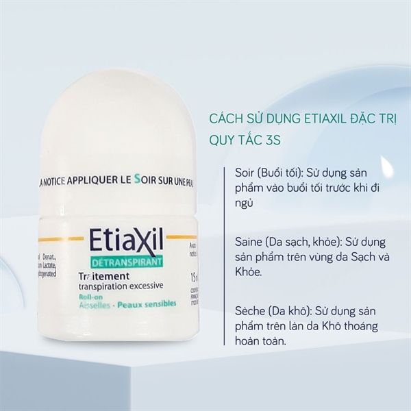 Lăn Khử Mùi Etiaxil Pháp 15ml (Nhập Khẩu) (02/2028)