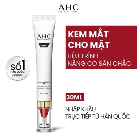 Kem Dưỡng Da Mặt Và Mắt Cải Thiện Lão Hóa Da AHC Pro Shot Colla Juvenation Lift 4