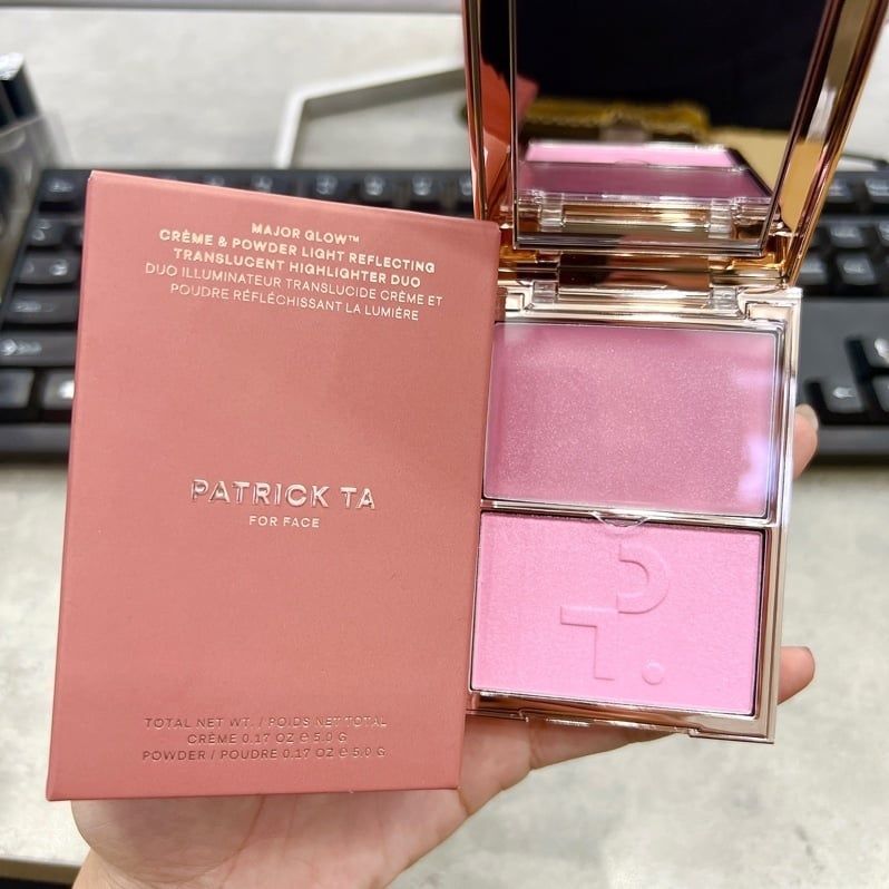 Phấn Má Hồng Patrick Ta 2in1 Double-Take Cream And Power Blush Duo 5G