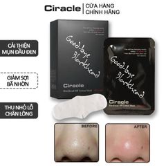 Miếng Đẩy Mụn Đầu Đen, Sợi Bã Nhờn Ciracle Blackhead Cotton Mask 5ml