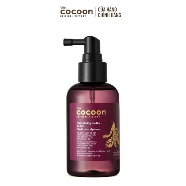 Nước Dưỡng Da Đầu Bồ Kết The Cocoon 140ML