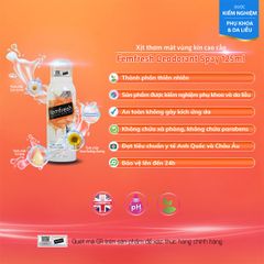 #Cam - Xịt Thơm Vùng Kín Femfresh Deodorant 125Ml