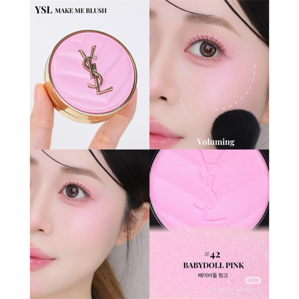 Phấn Má Hồng YSL Make Me Blush 24H Buildable Powder Blush