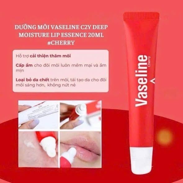 Son dưỡng C2Y Vaseline Deep Moisture Lip Essence (22/09/2028)