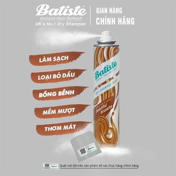 Dầu Gội Khô Batiste