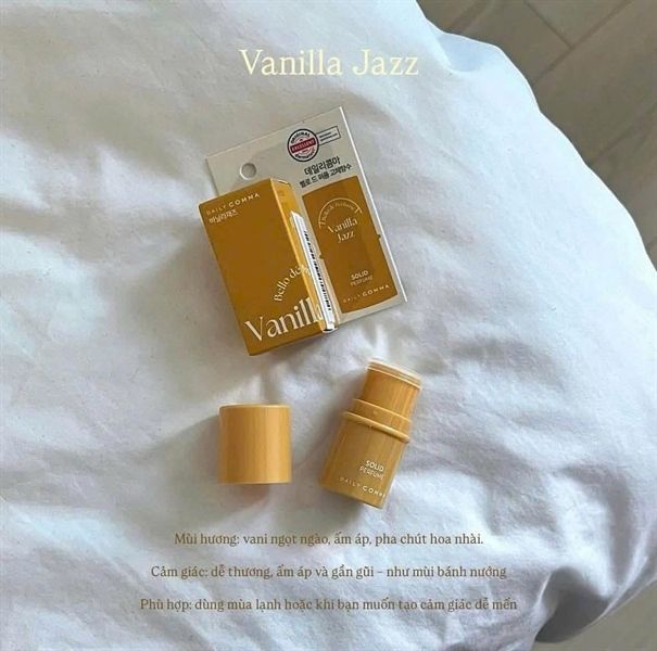 Nước Hoa Sáp Dạng Thỏi Daily Comma Solid Perfume 4.7gr (09/2028)
