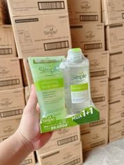 Combo Tẩy Trang + Sửa Rửa Mặt Simple (200ml+150ml)