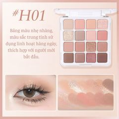 Bảng Phấn Mắt 16 Ô Hold Live Sunset Magic Eye Shadow Palette