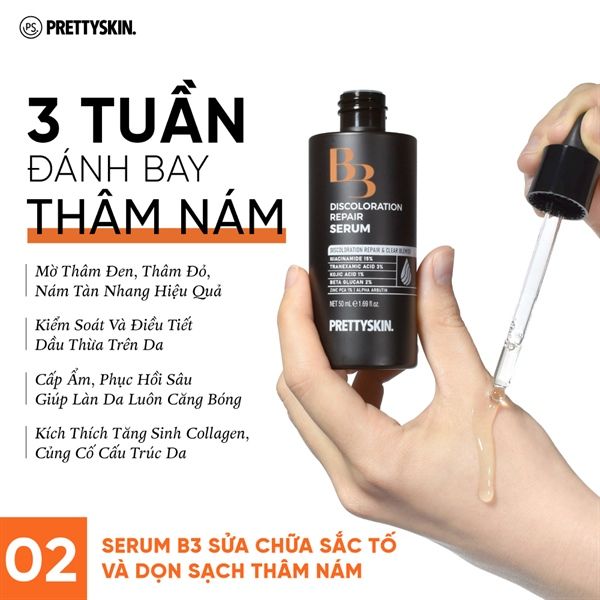 Serum Prettyskin B3 Discoloration Repair 50ml