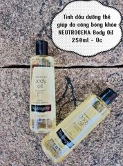 Dầu Dưỡng Thể Sáng Mịn Da Úc Neutrogena Body Oil Light 250ml (07/2027)